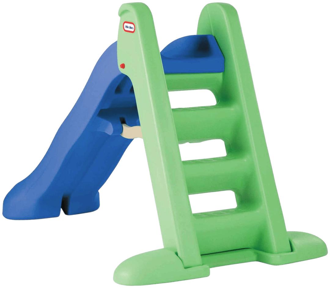 Little Tikes Blue and Green Slide png transparent