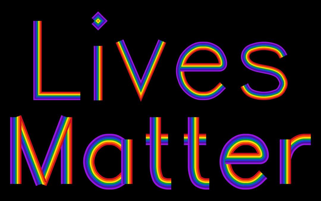 Lives Matter png transparent
