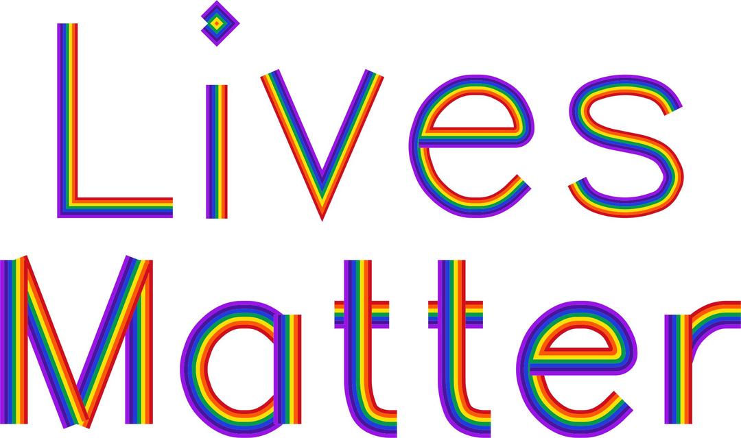 Lives Matter No Background png transparent