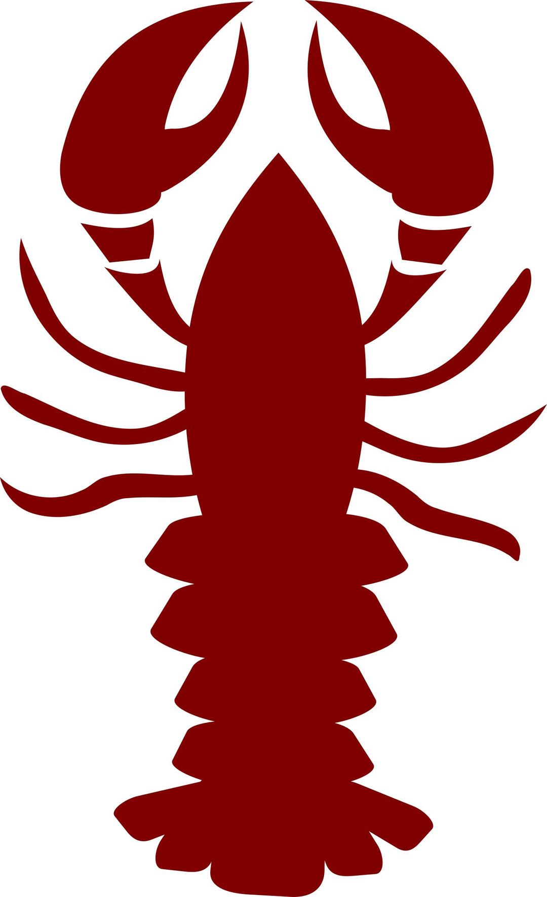 Lobster (stylised) png transparent