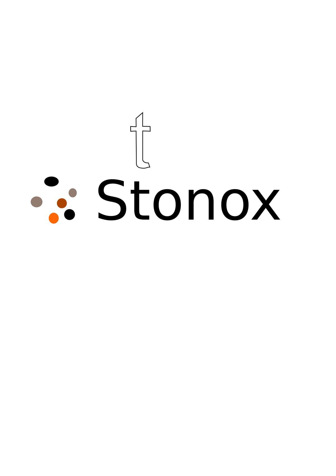Logo de stonox png transparent
