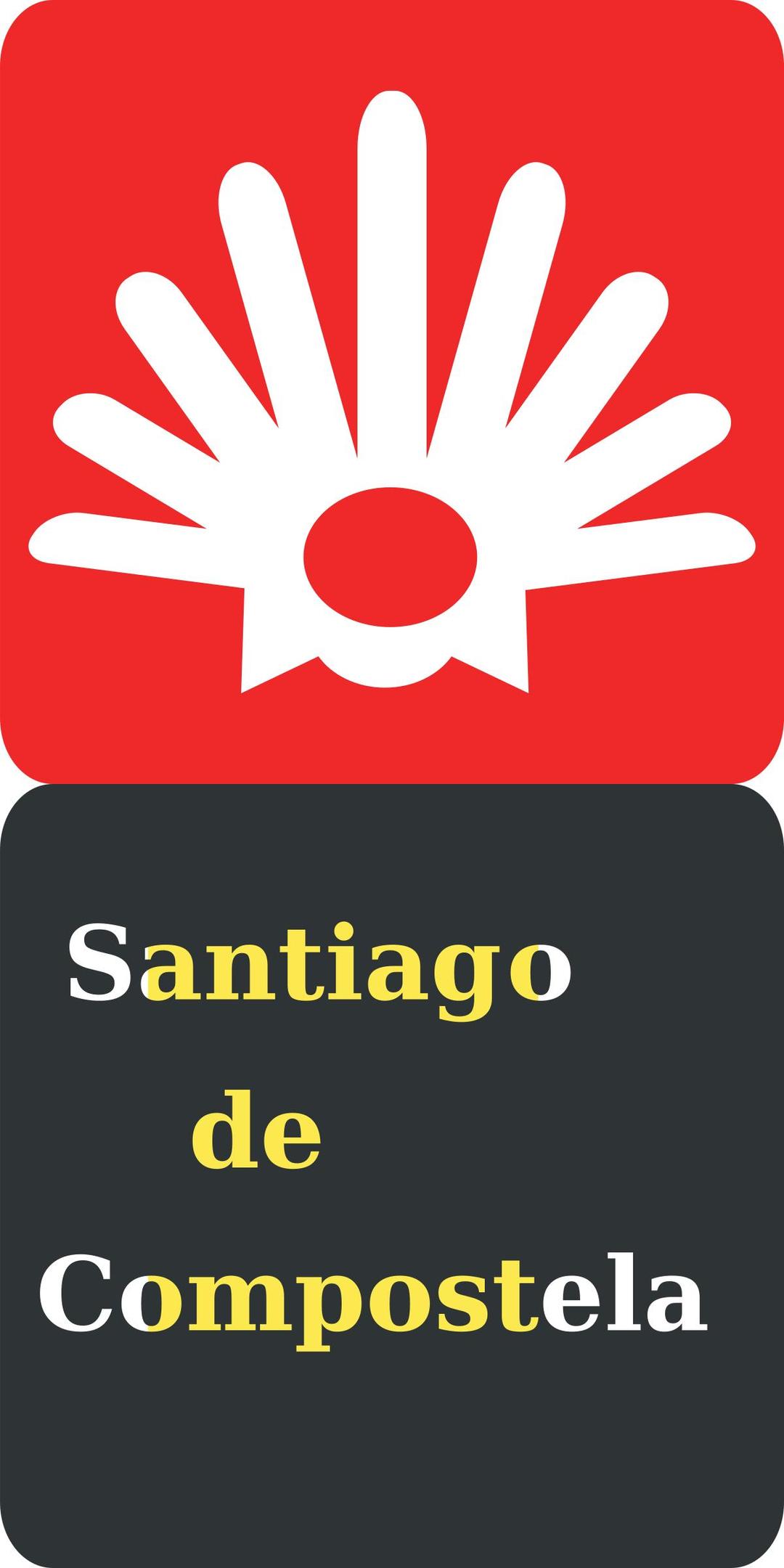 Logo for Santiago de Compostela png transparent