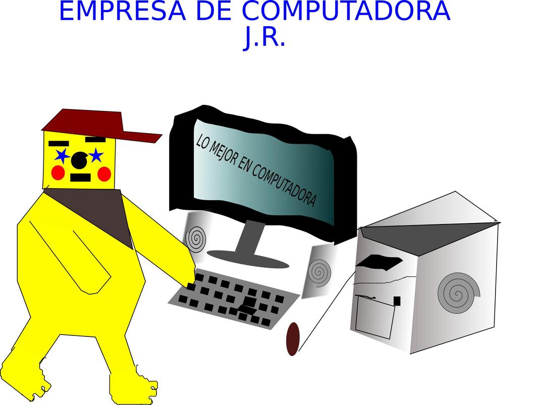 LOGOTIPO DE EMPRESA DE COMPUTADORA png transparent