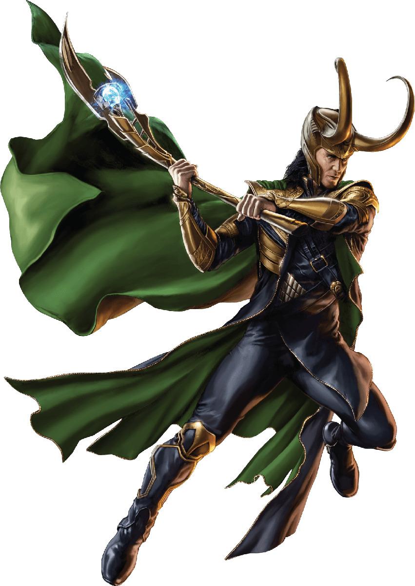 Loki Flying png transparent