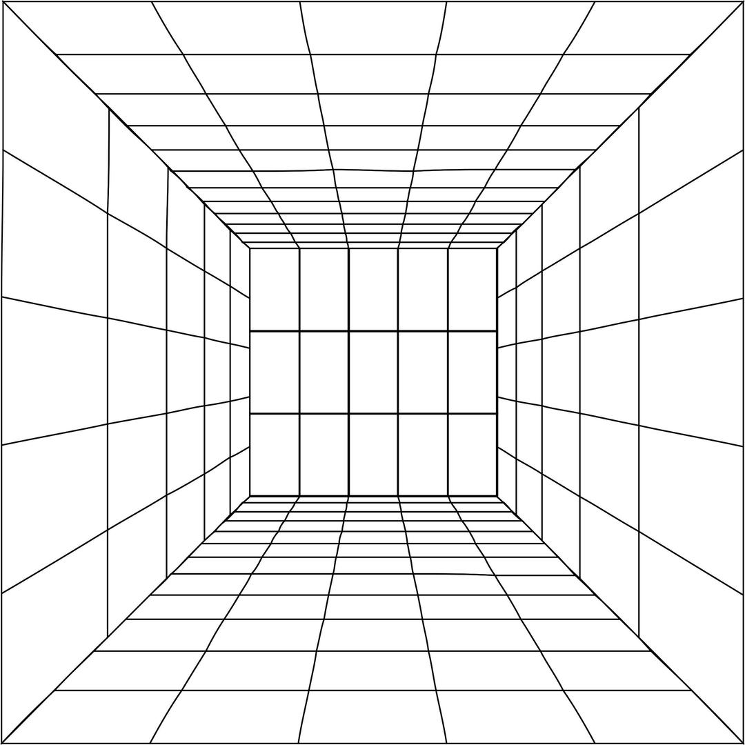 Longer perspective grid png transparent