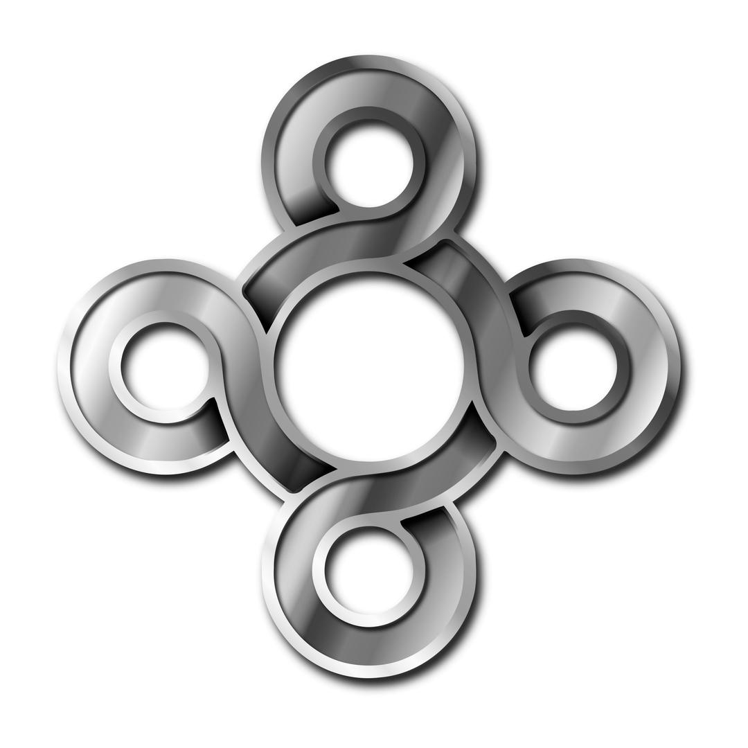 Loopy Circle - Metallic png transparent