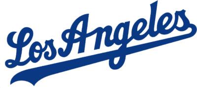 Los Angeles Dodgers City Logo png transparent