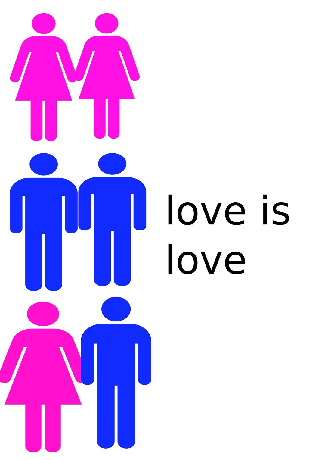 love is love png transparent