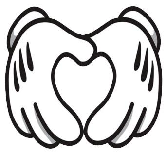 Love Mickey's Hand png transparent