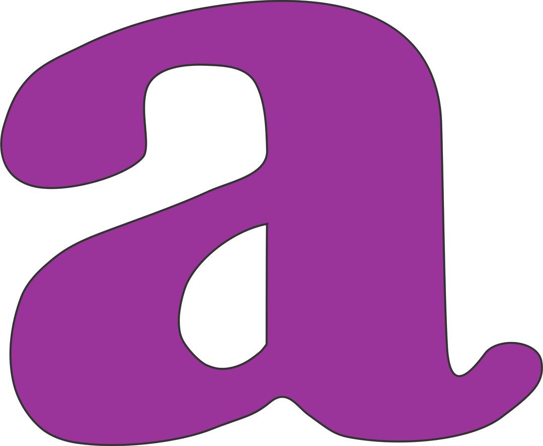 lowercase a png transparent