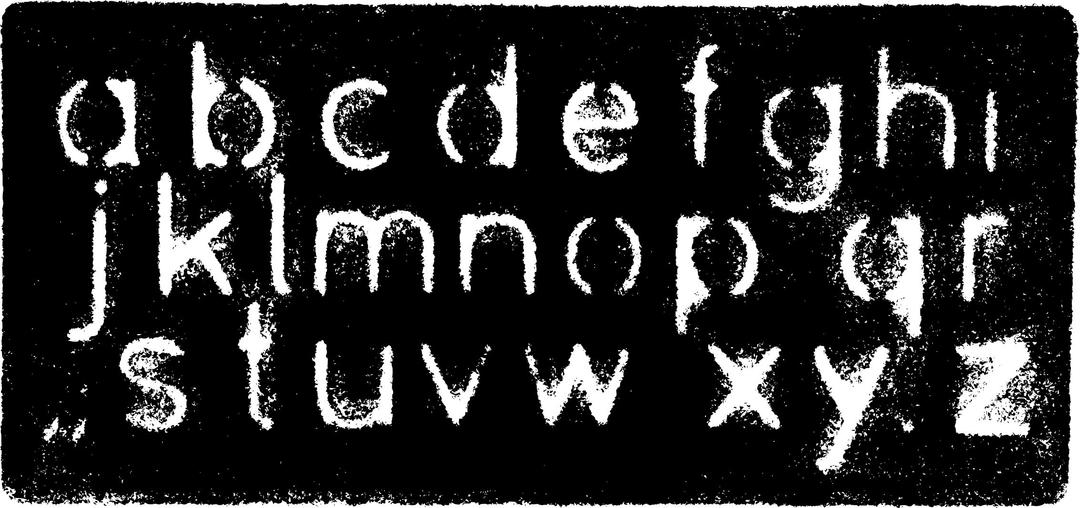 Lowercase Latin Alphabet Roman Numbers Template png transparent