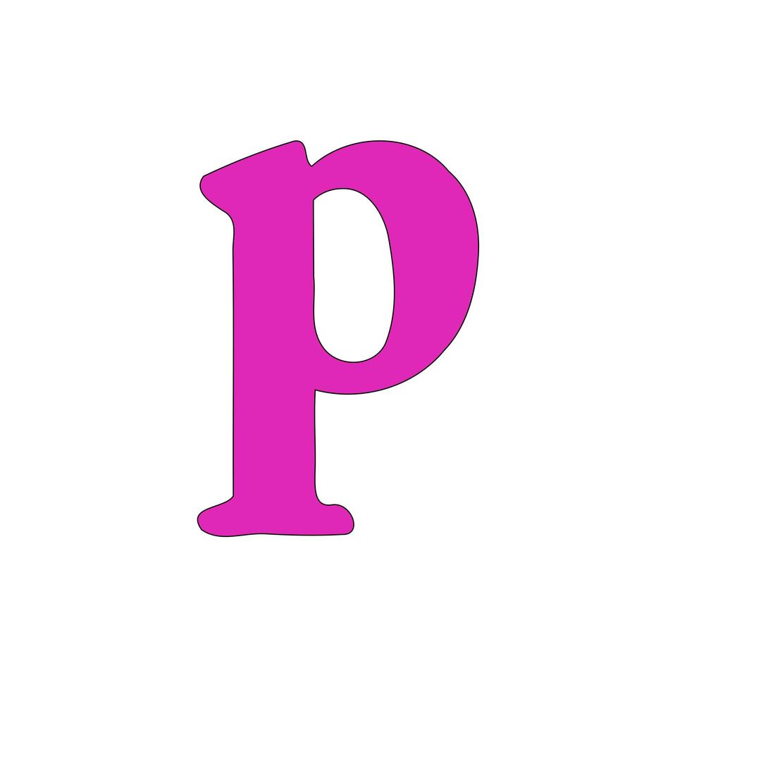 lowercase p png transparent