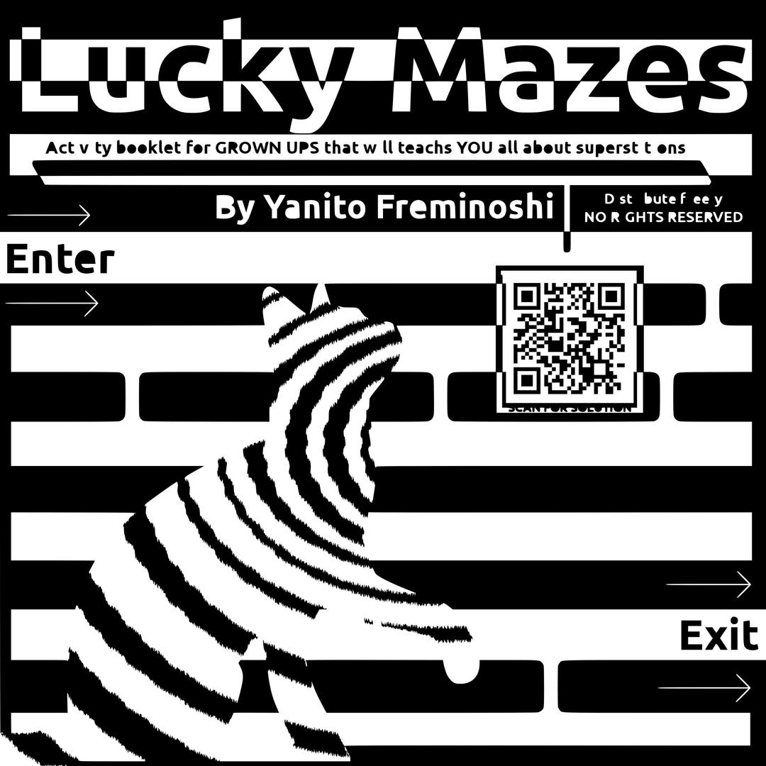 Lucky Mazes Book Cover SAMPLE 3 png transparent