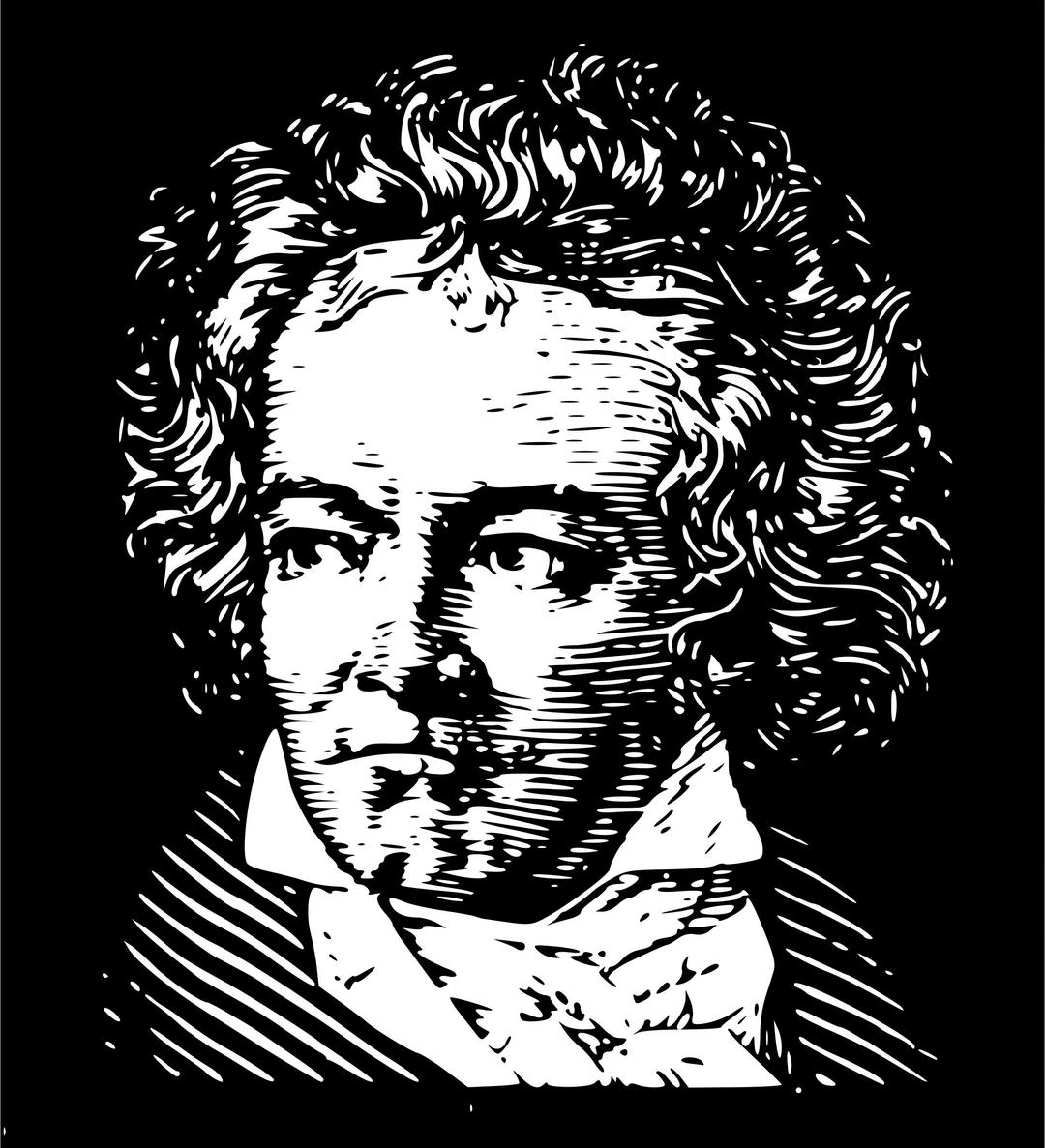 Ludwig van Beethoven png transparent