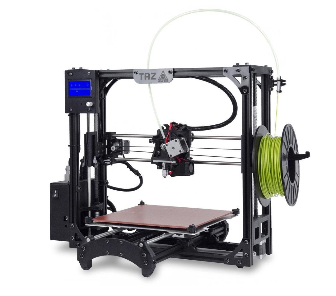 Lulzbot Taz 5 3D Printer png transparent