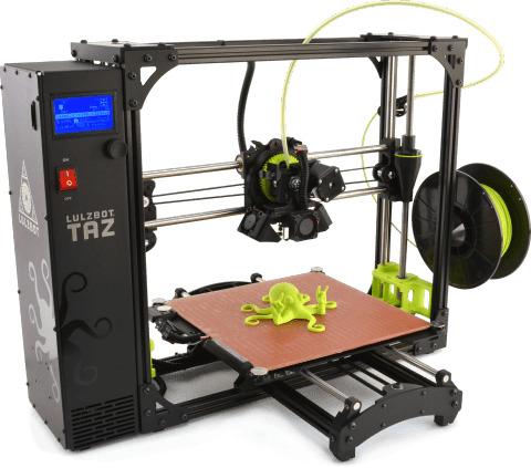 Lulzbot Taz6 3D Printer png transparent