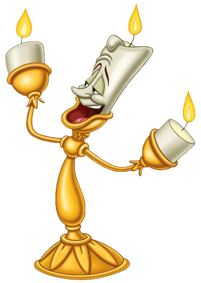 Lumiere Beauty and the Beast png transparent