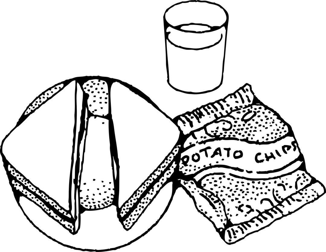 lunch png transparent