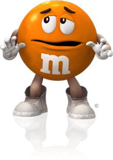 M&M's Orange png transparent