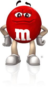 M&M's Red png transparent