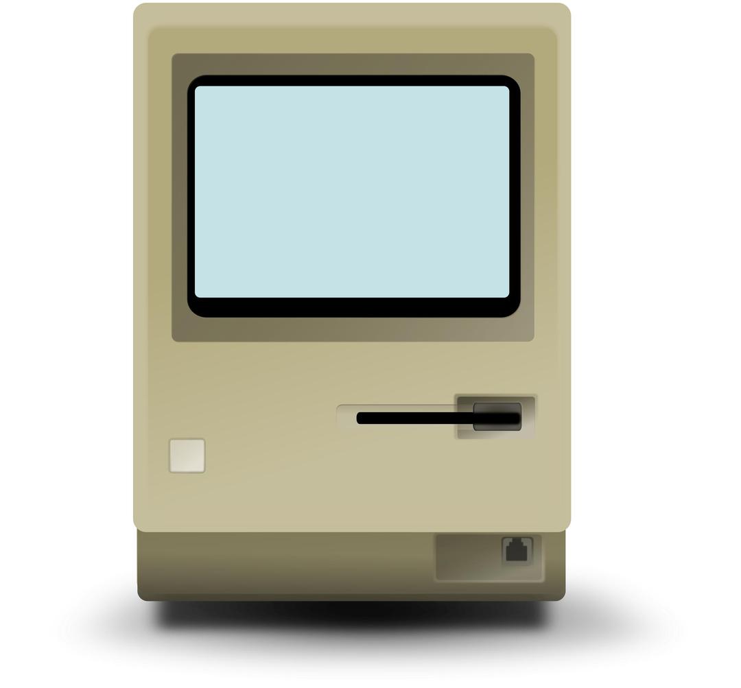 Macintosh 128K - CPU only png transparent