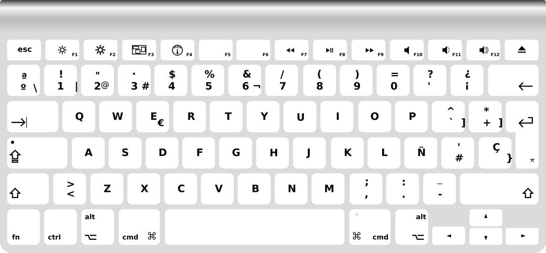 MacKeyboard SP png transparent