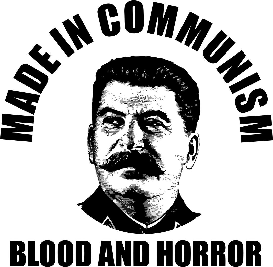 MADE IN COMMUNISM png transparent