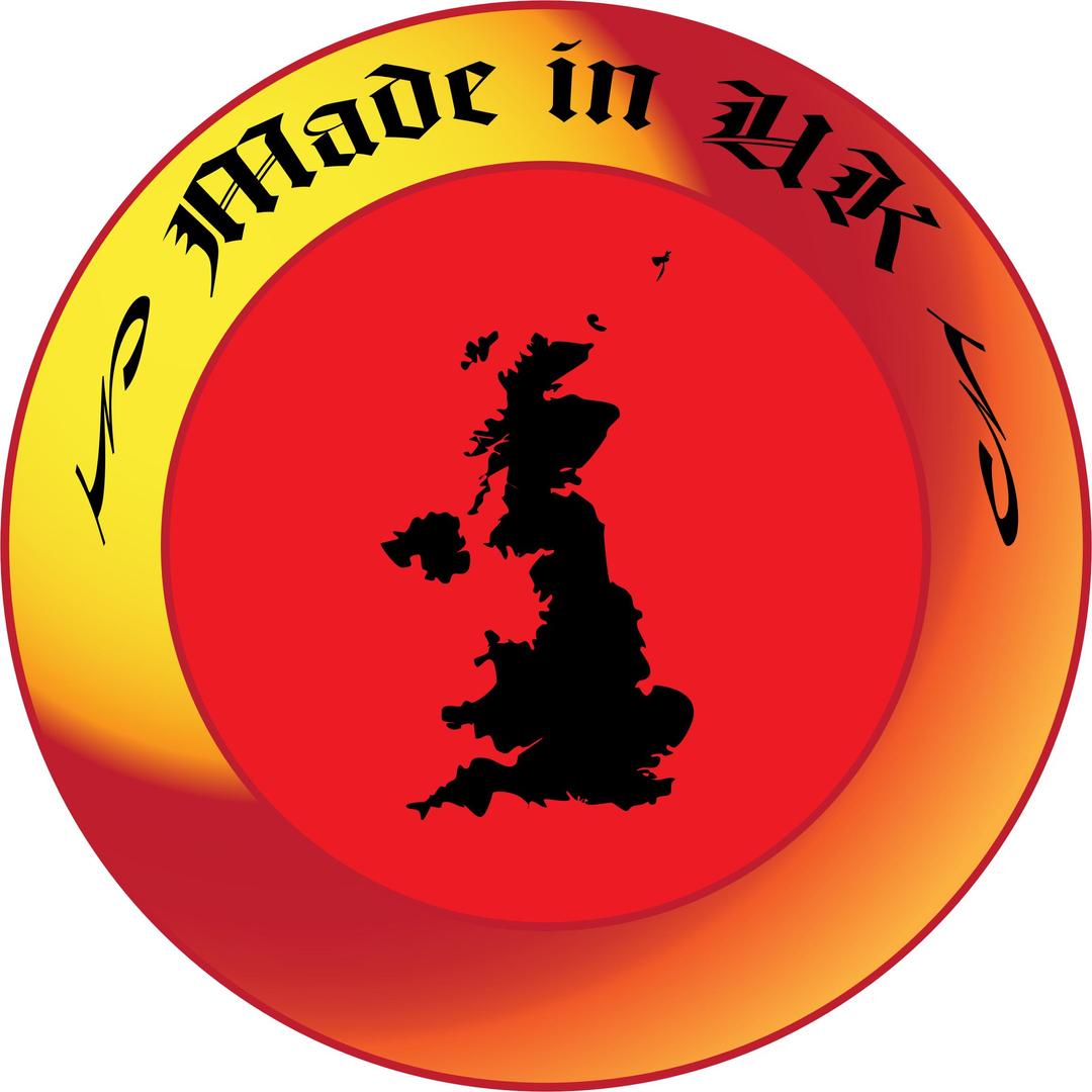 Made in UK png transparent