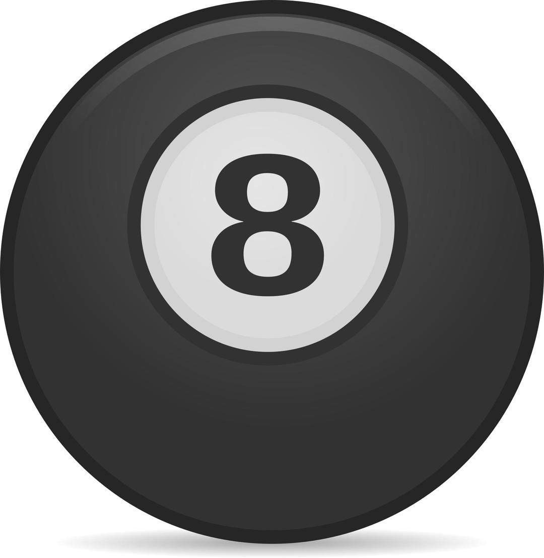 Magic Eightball Icon png transparent
