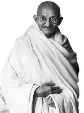 Mahatma Gandhi png transparent