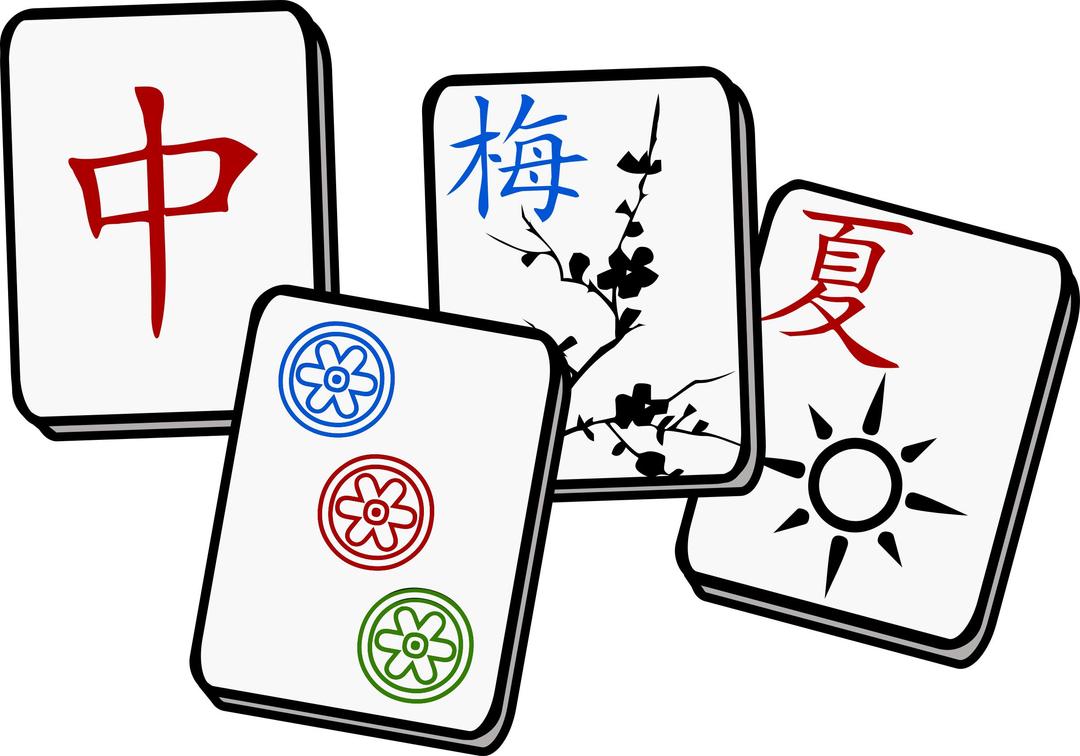 Mahjong Tiles png transparent