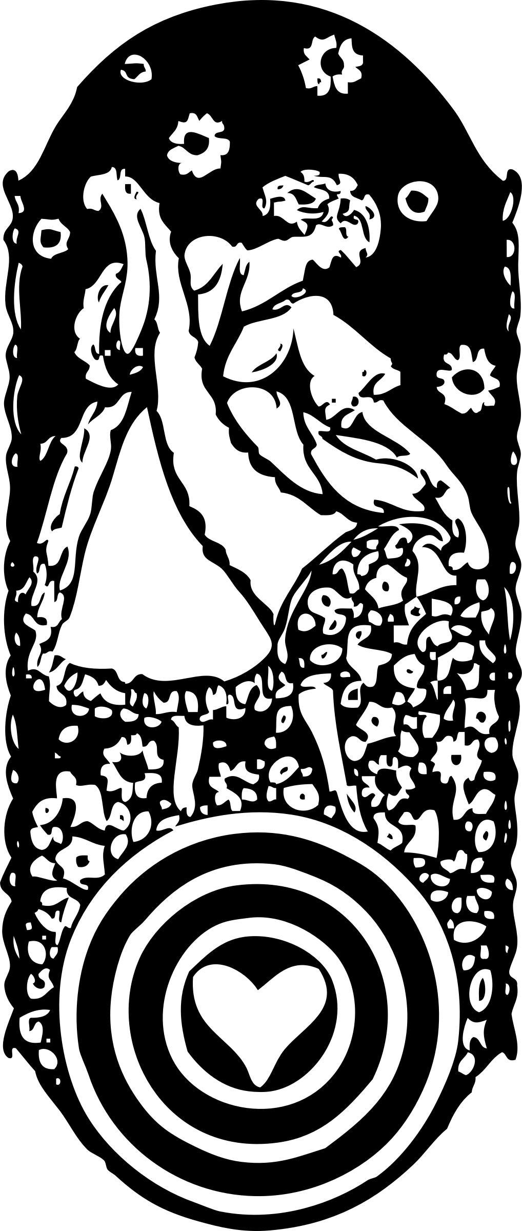 maid with cornucopia  png transparent