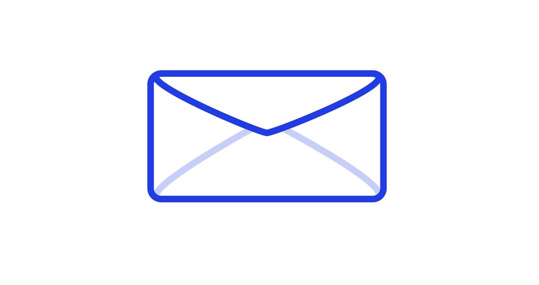 Mail Envelope blue png transparent