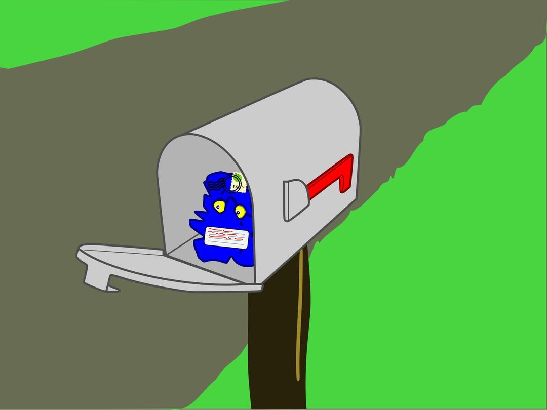 Mailbox Surprise png transparent