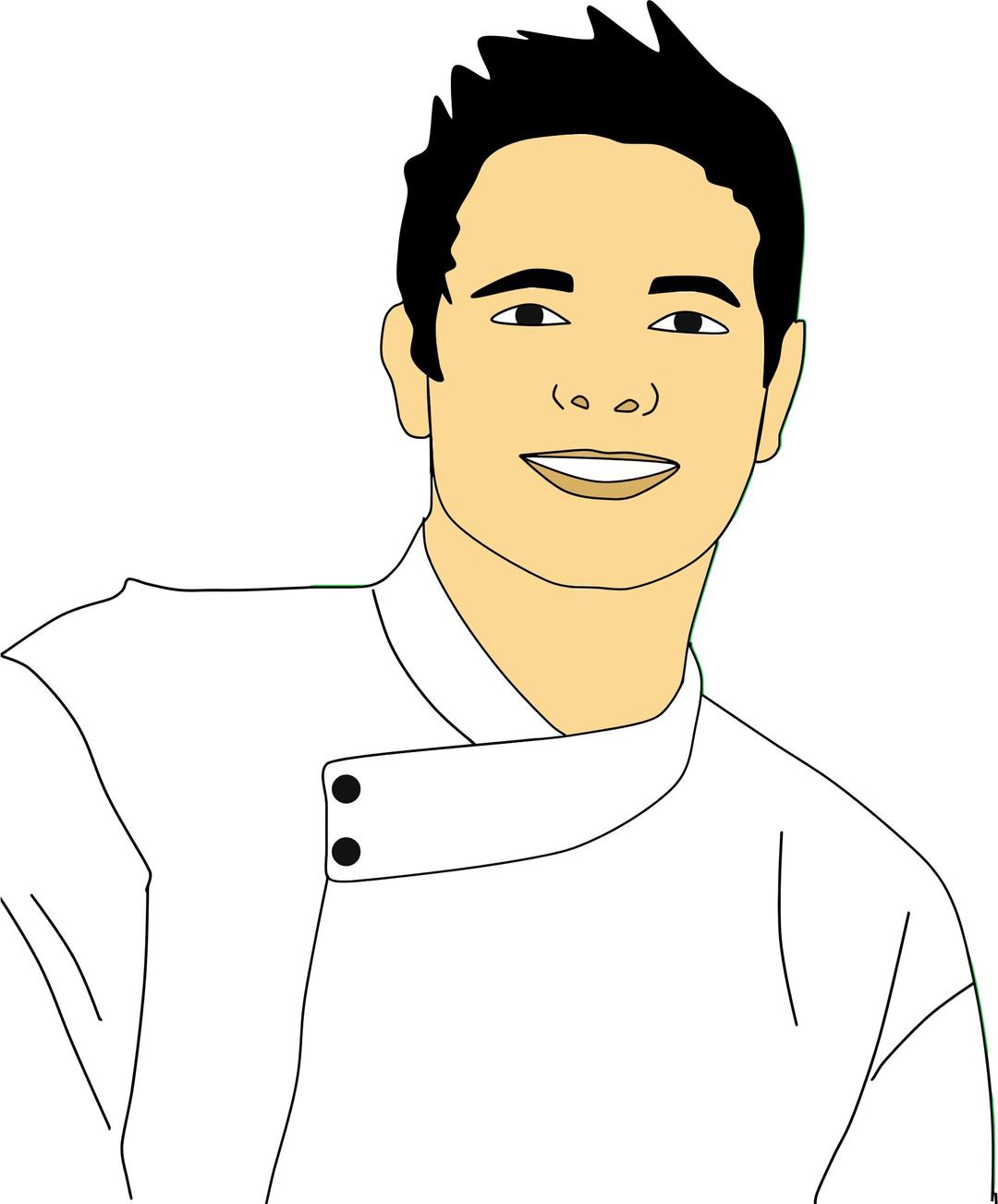Male Chef Portrait png transparent