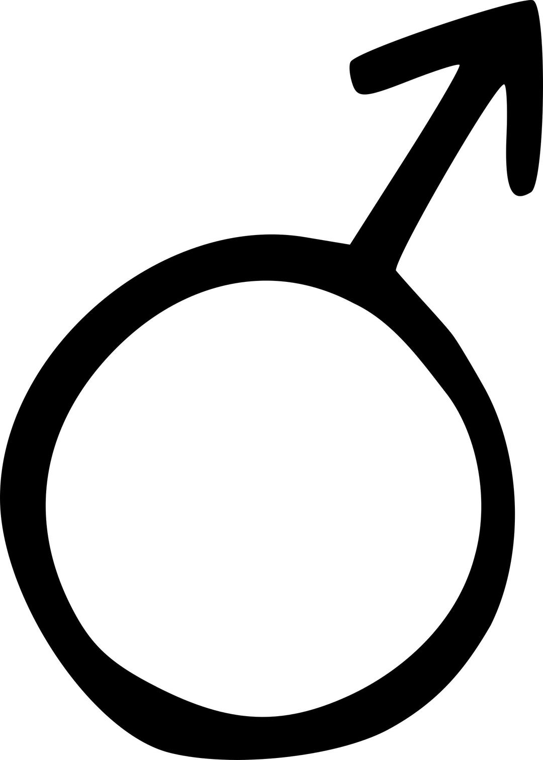 Male Symbol 2 png transparent