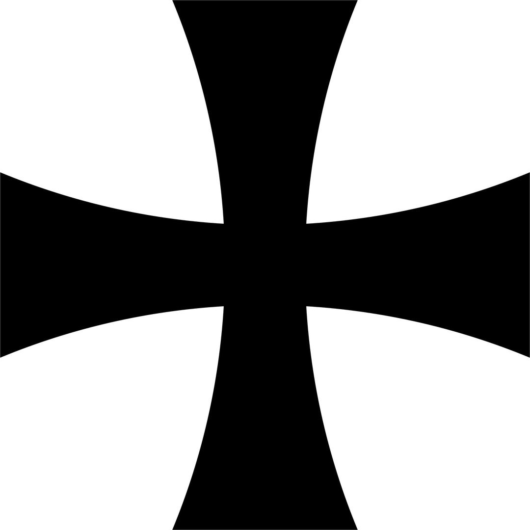 Maltese Cross Silhouette png transparent