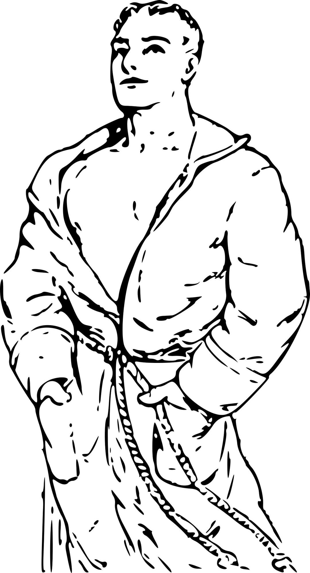 Man in Robe 2 png transparent