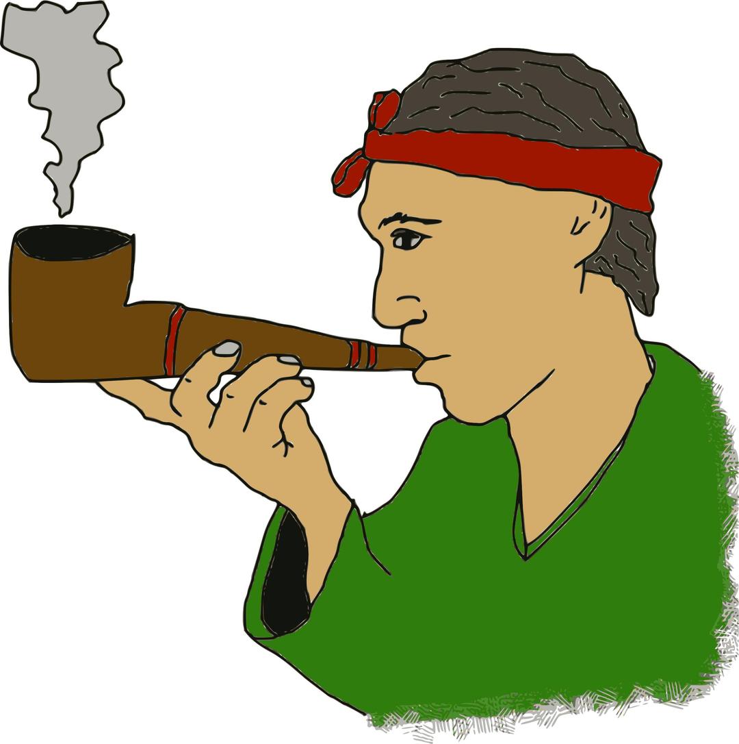 Man with a Pipe png transparent