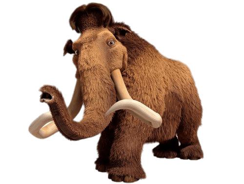 Manny the Mammoth png transparent