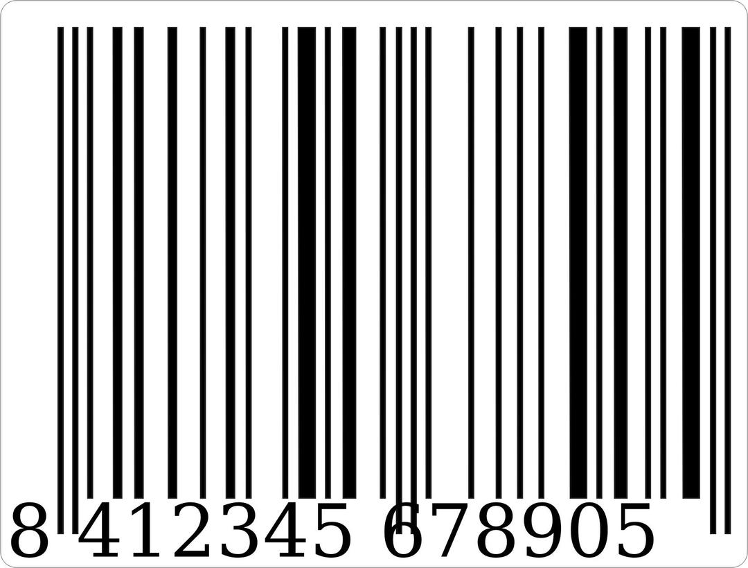 manorito-barcodebandw png transparent