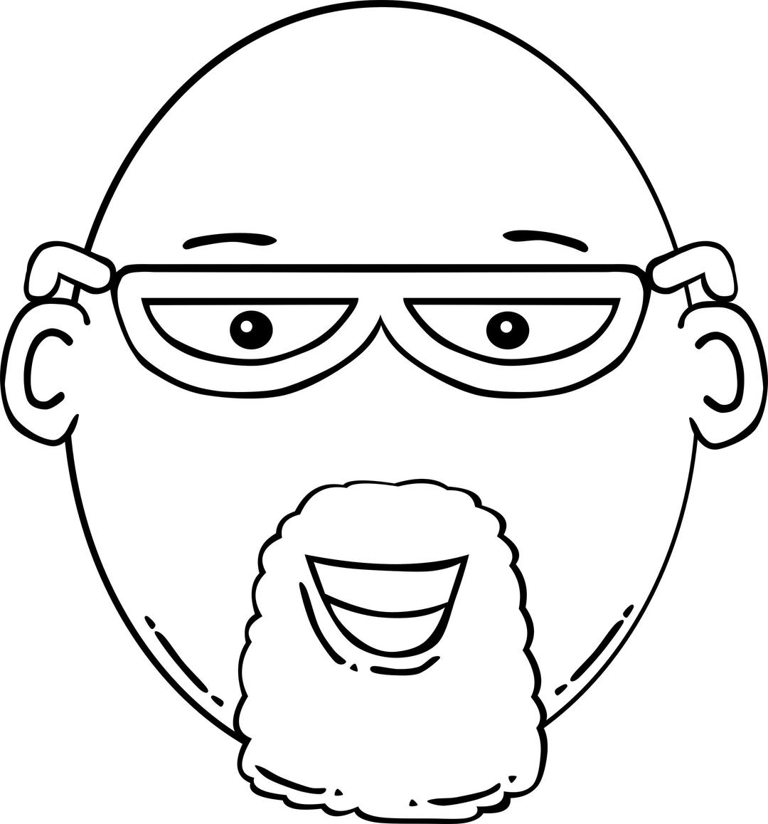Man's Face from Worldlabel png transparent