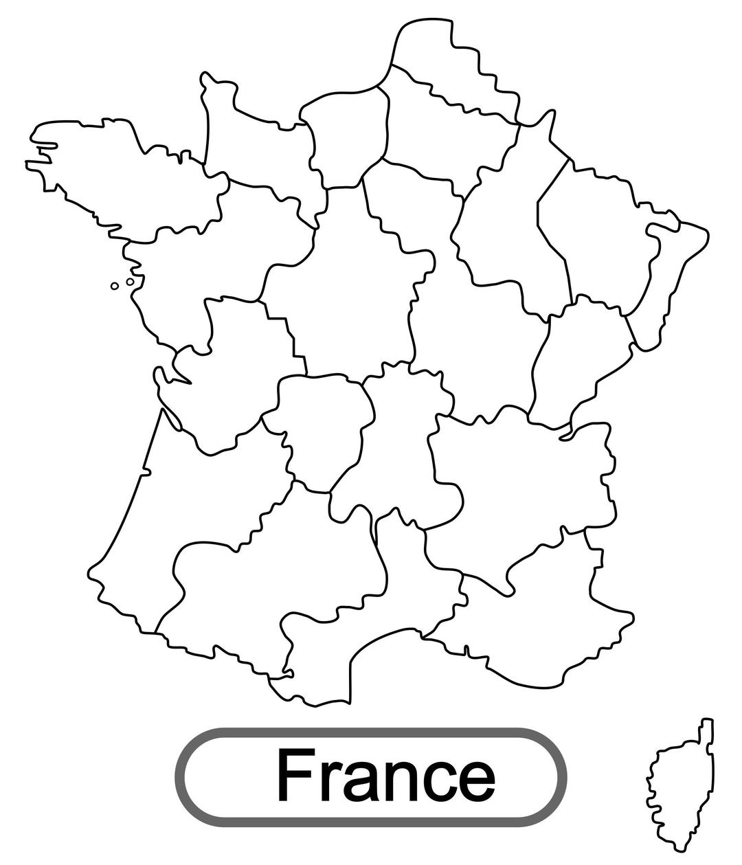 Map of France 2 png transparent