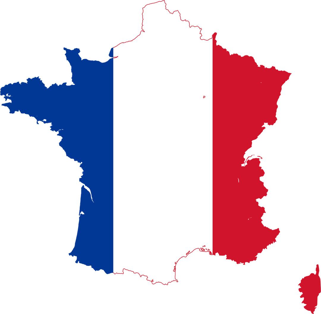 Map Of France png transparent