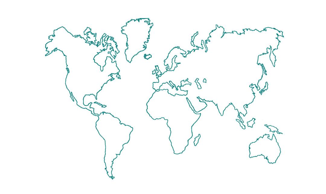 Map Of World png transparent