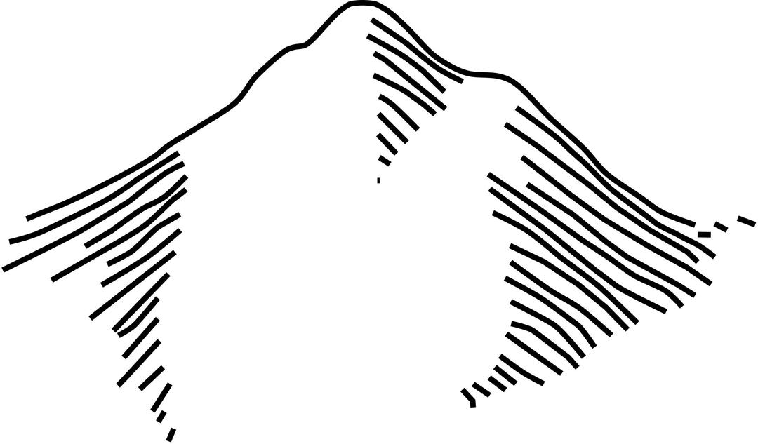 Map symbols: Mountain3 png transparent