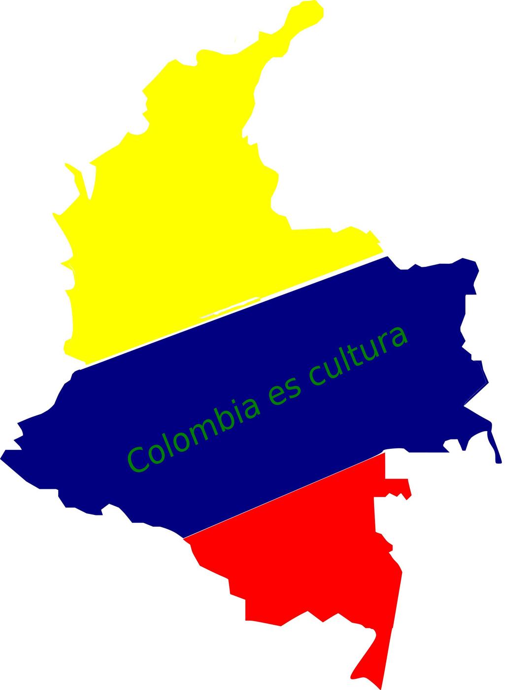 mapa de colombia png transparent