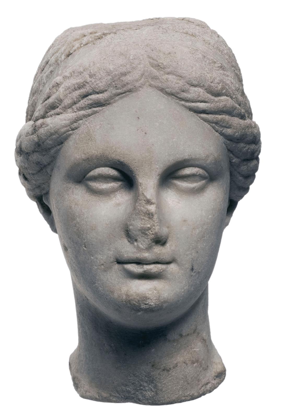 Marble Head Of Aphrodite png transparent