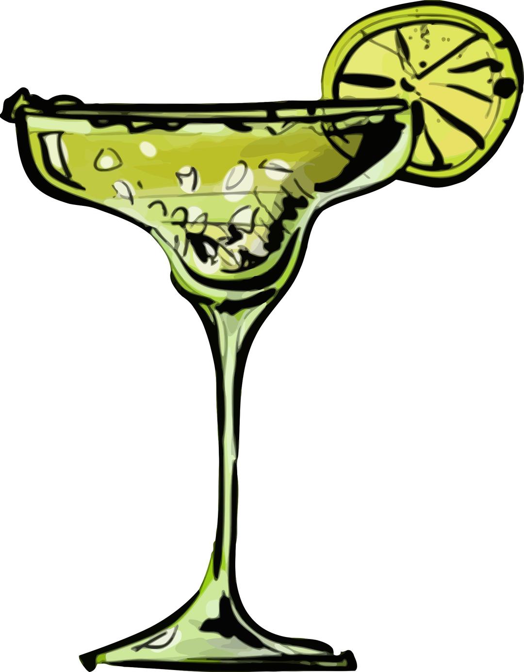 Margarita cocktail png transparent