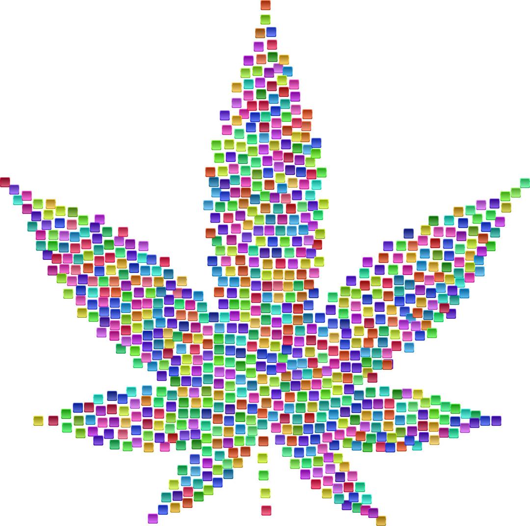 Marijuana Leaf Tiles png transparent